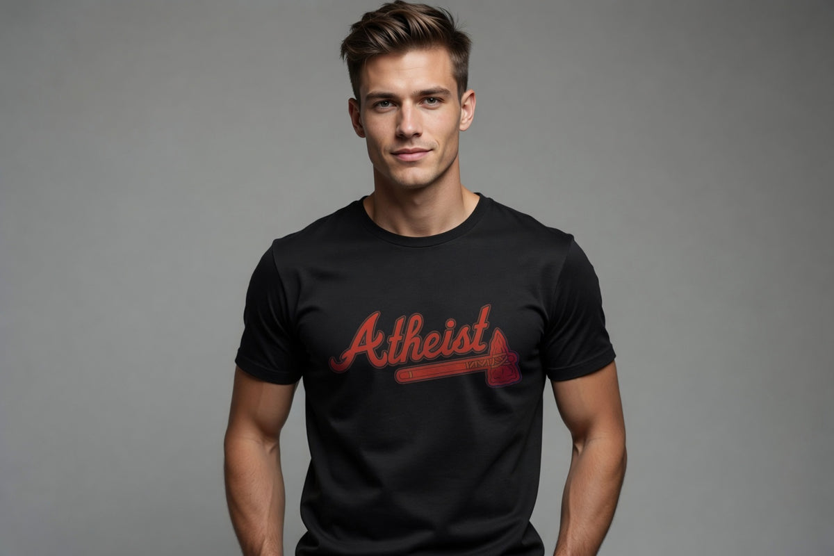 Atheist Graphic Tee by Reckless Nights, Atlanta streetwear